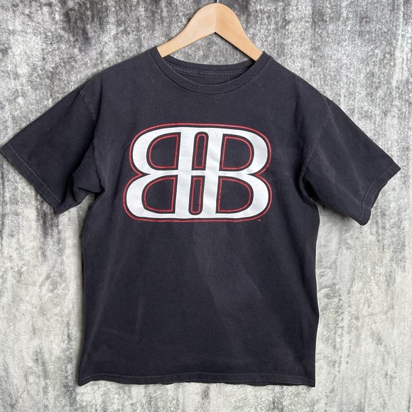 Big Black Other - Y2K Big Black BB Shirt Mens Medium Black Christopher Boykin Graphic Tee MTV